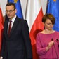 Premier Mateusz Morawiecki i minister przedsiębiorczości i technologii Jadwiga Emilewicz 