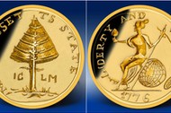 Pine tree coin