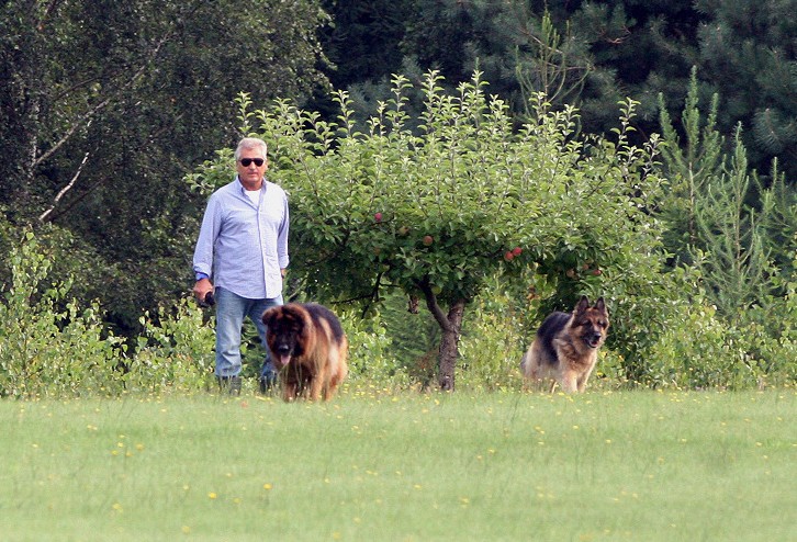 Jolanta i Aleksander Kwaśniewscy na wakacjach