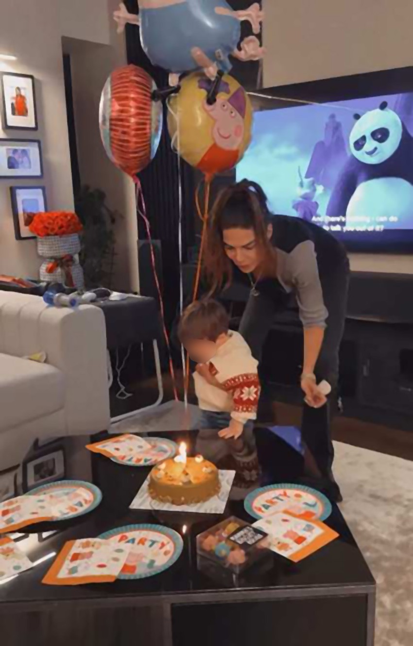 Dejana slavi sinu rođendan