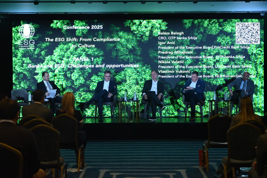 Panel 1: Banks and ESG: challenges and opportunities