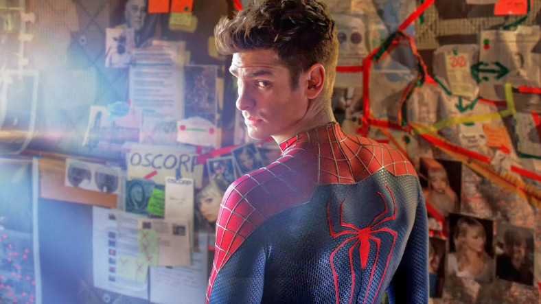 Andrew Garfield w filmie "Niesamowity Spider-Man"