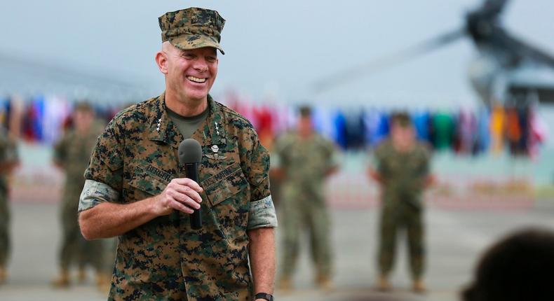 Marine Corps commandant David Berger