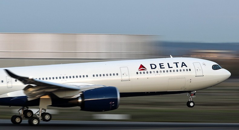 The woman snuck onto an Airbus A330 last Tuesday.Urbanandsport/NurPhoto via Getty Images