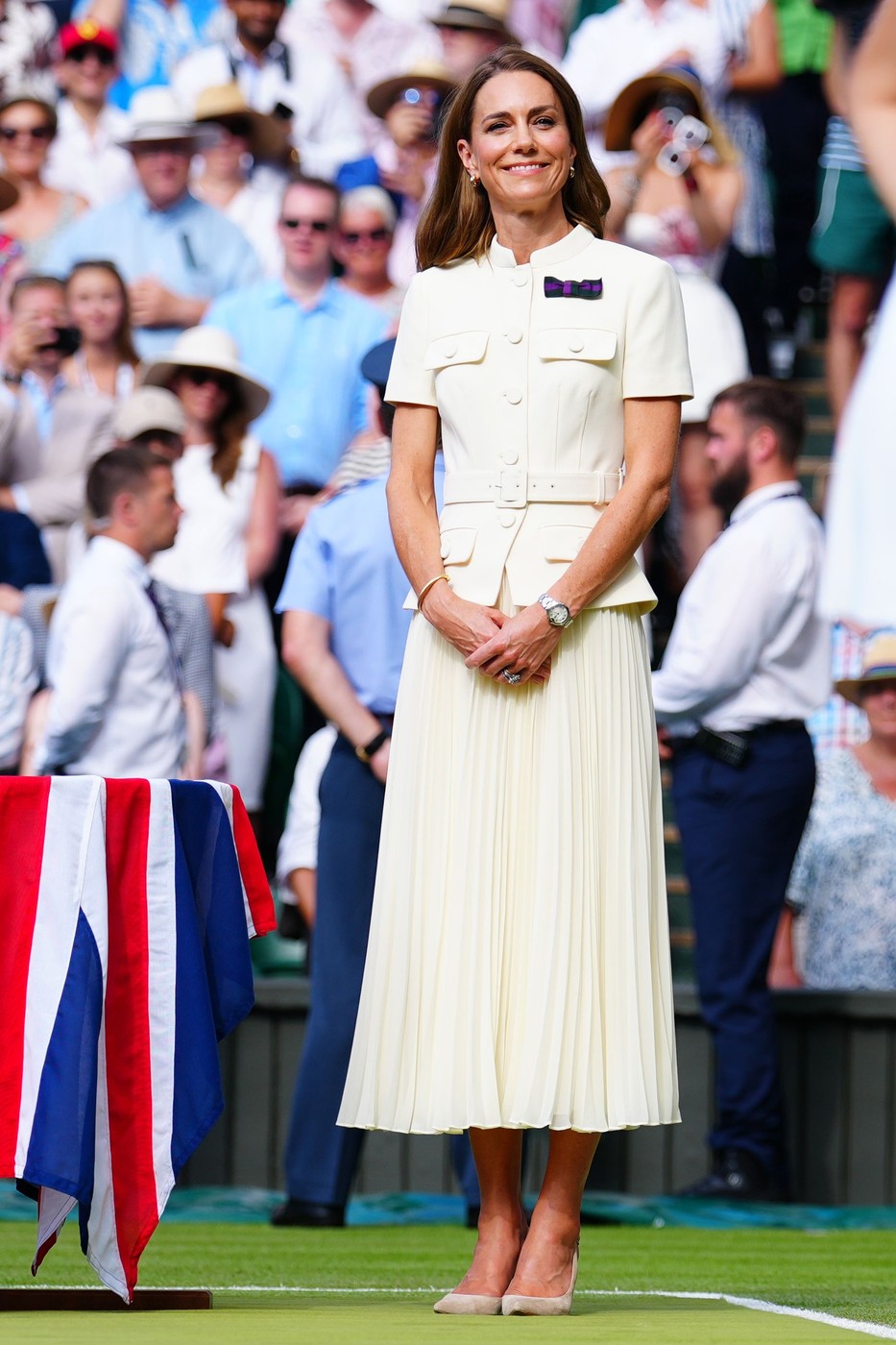 Kate Middleton a consolat-o pe americanca Amanda Anisimova după ce a fost învinsă cu 6-0, 6-0. Swiatek este prima poloneză care a câștigat Wimbledon