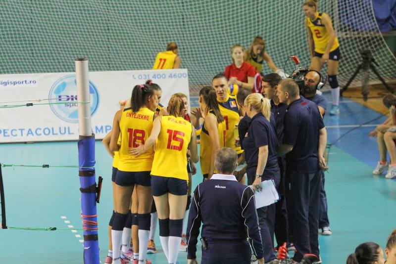 Volei. România – Ungaria 3-0. Tricolorele, la un pas de Campionatul European din 2017 / GALERIE FOTO