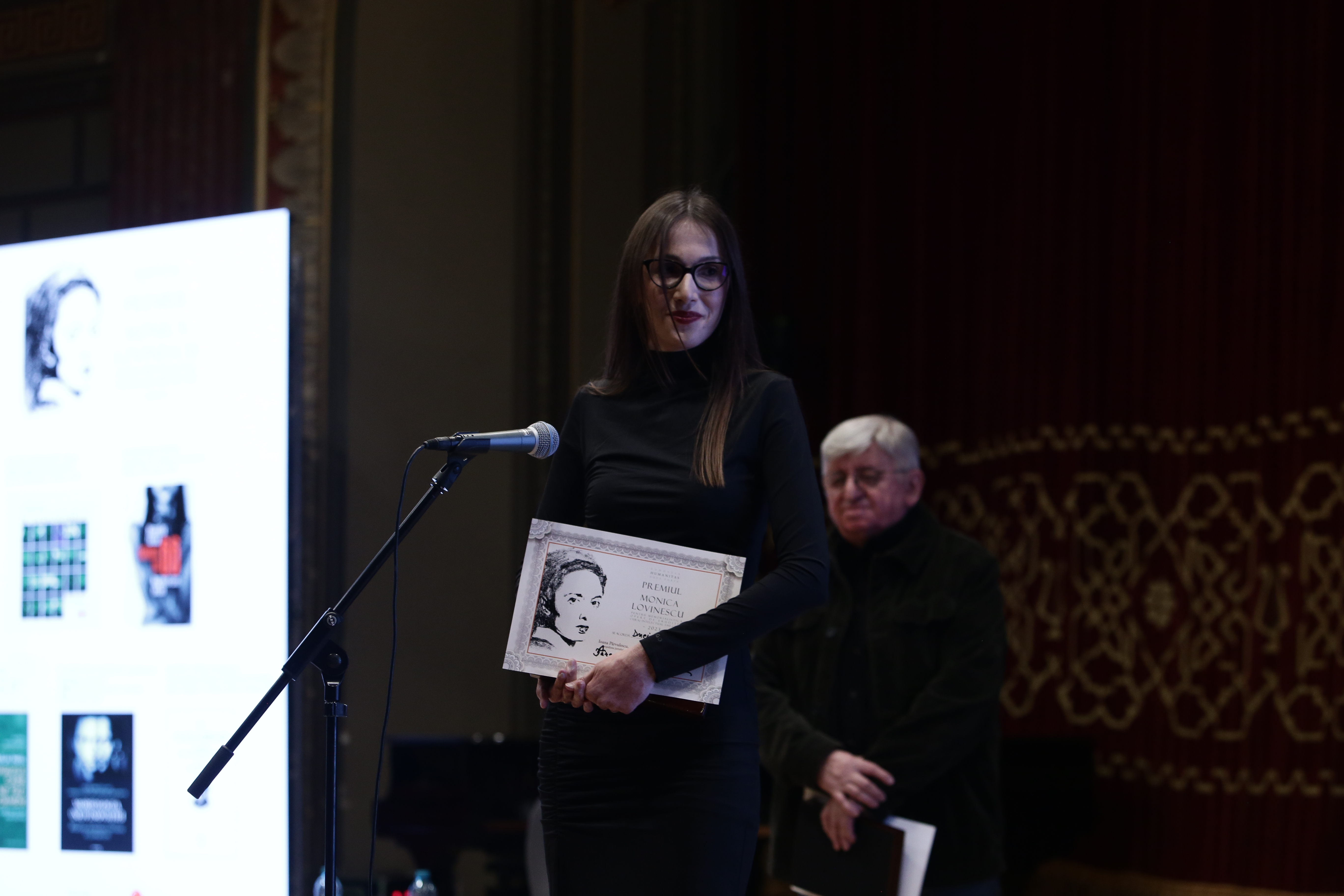 Sute de persoane la comemorarea Monicăi Lovinescu, la 100 de ani de la nașterea sa. Gabriel Liiceanu: „Această gală nu stă sub înaltul patronaj al preşedintelui României”