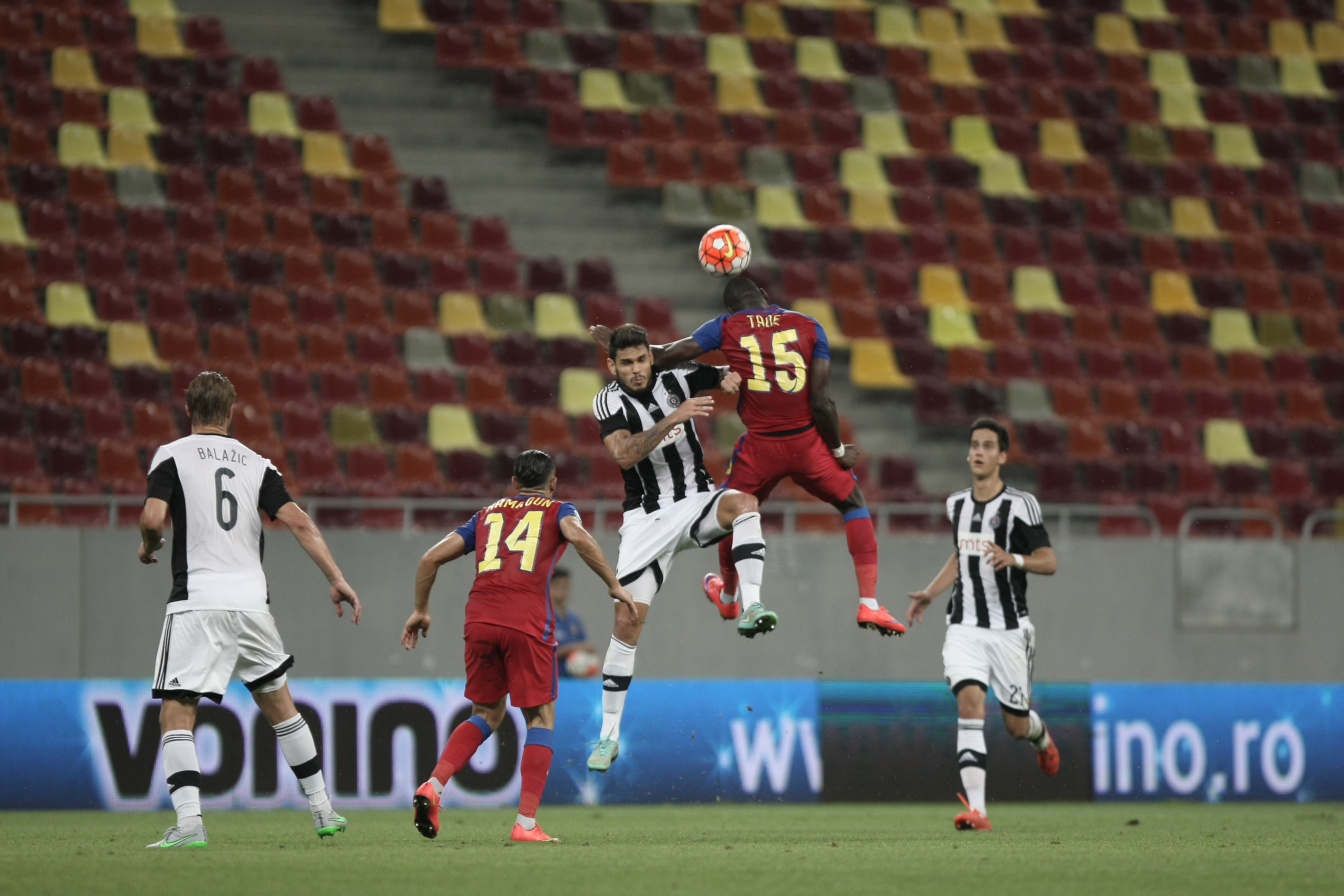 Steaua - Partizan 1-1 (Liga Campionilor, turul III preliminar, prima manșă). Gigi s-a rugat, Varela a egalat, iar calificarea în play-off se decide în infernul de la Belgrad / LIVE BLOG & VIDEO
