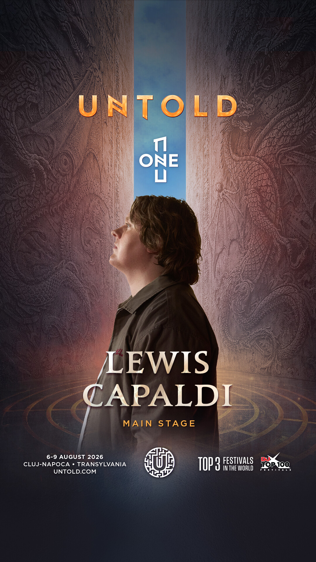 Lewis Capaldi vine la UNTOLD 2026. Totul despre artistul britanic cu miliarde de vizualizări pe YouTube