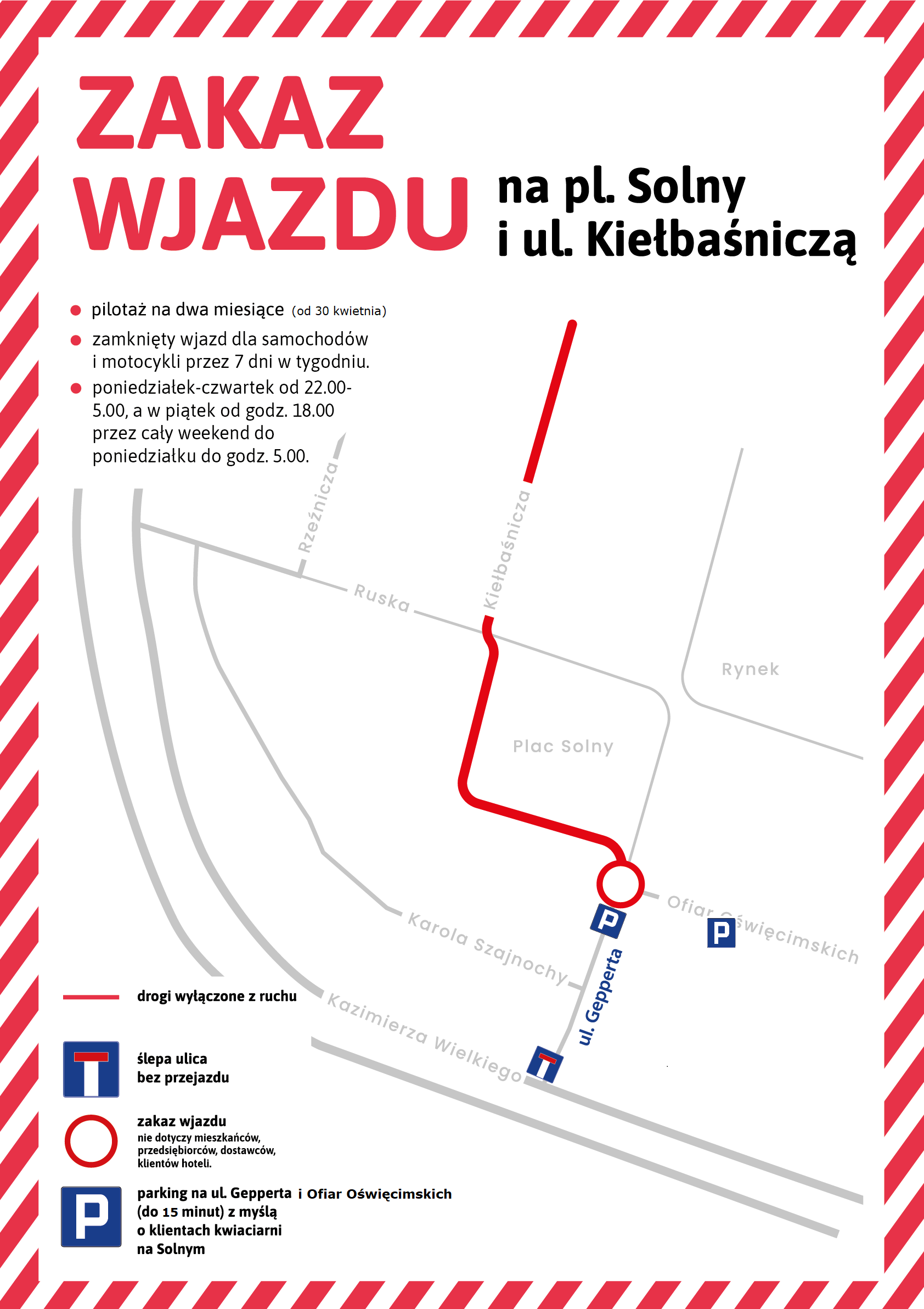 Wjazd na Plac Solny ograniczony! Tego chcieli mieszkańcy