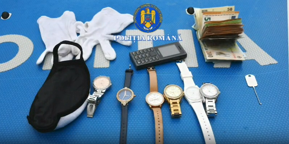 Doi hoți din Galați, prinși de polițiști imediat după ce au furat bunuri de aproape 10.000 de euro