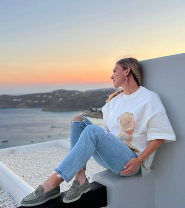 Simona Halep, vacanță în Grecia. Imagini cu sportiva relaxându-se alături de Toni Iuruc