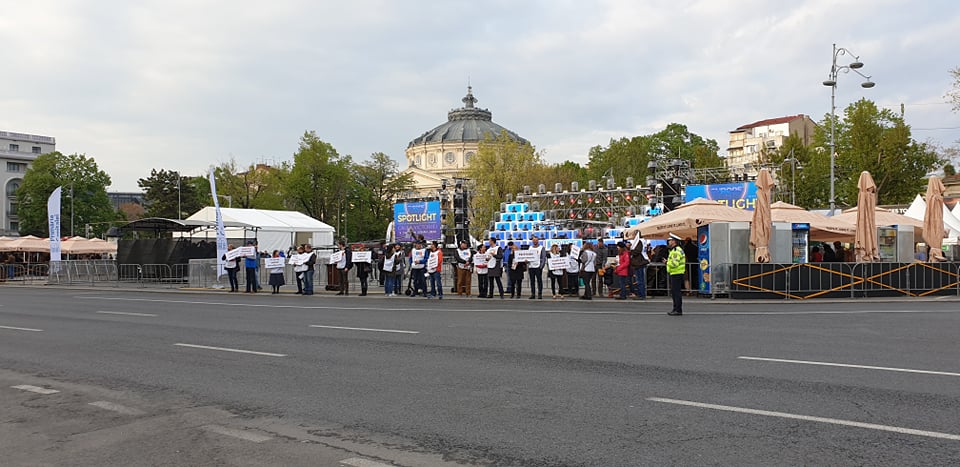 Klaus Iohannis, la inaugurarea festivalului Spotlight