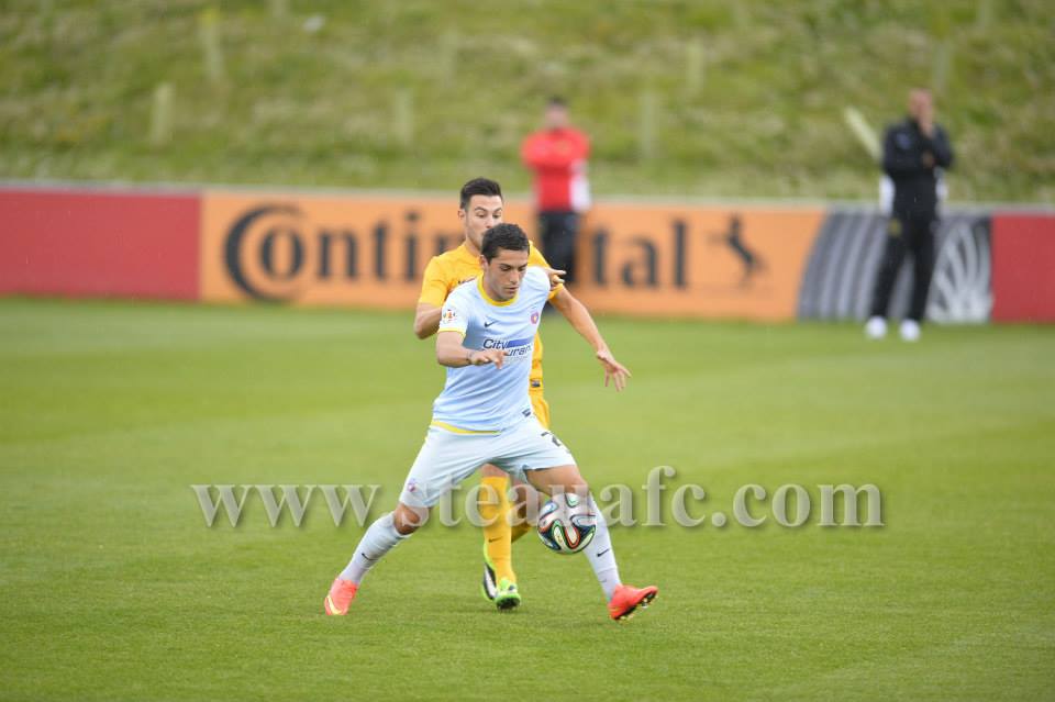 FOTO / Steaua, firavă cu AEL Limassol (1-1). "Motoreta" Popa s-a reaccidentat