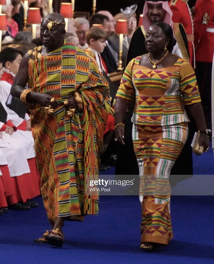 Otomfuor Osei Tutu and Lady Julia