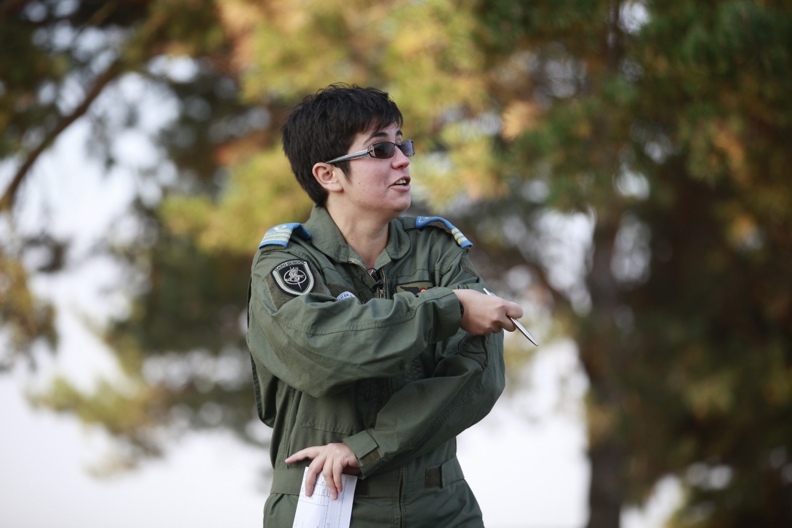 GALERIE FOTO/ Ea este prima femeie din România care a ajuns instructor pe un avion cu reacție. Oana Ardelean a decis să devină pilot încă din clasa a VII-a