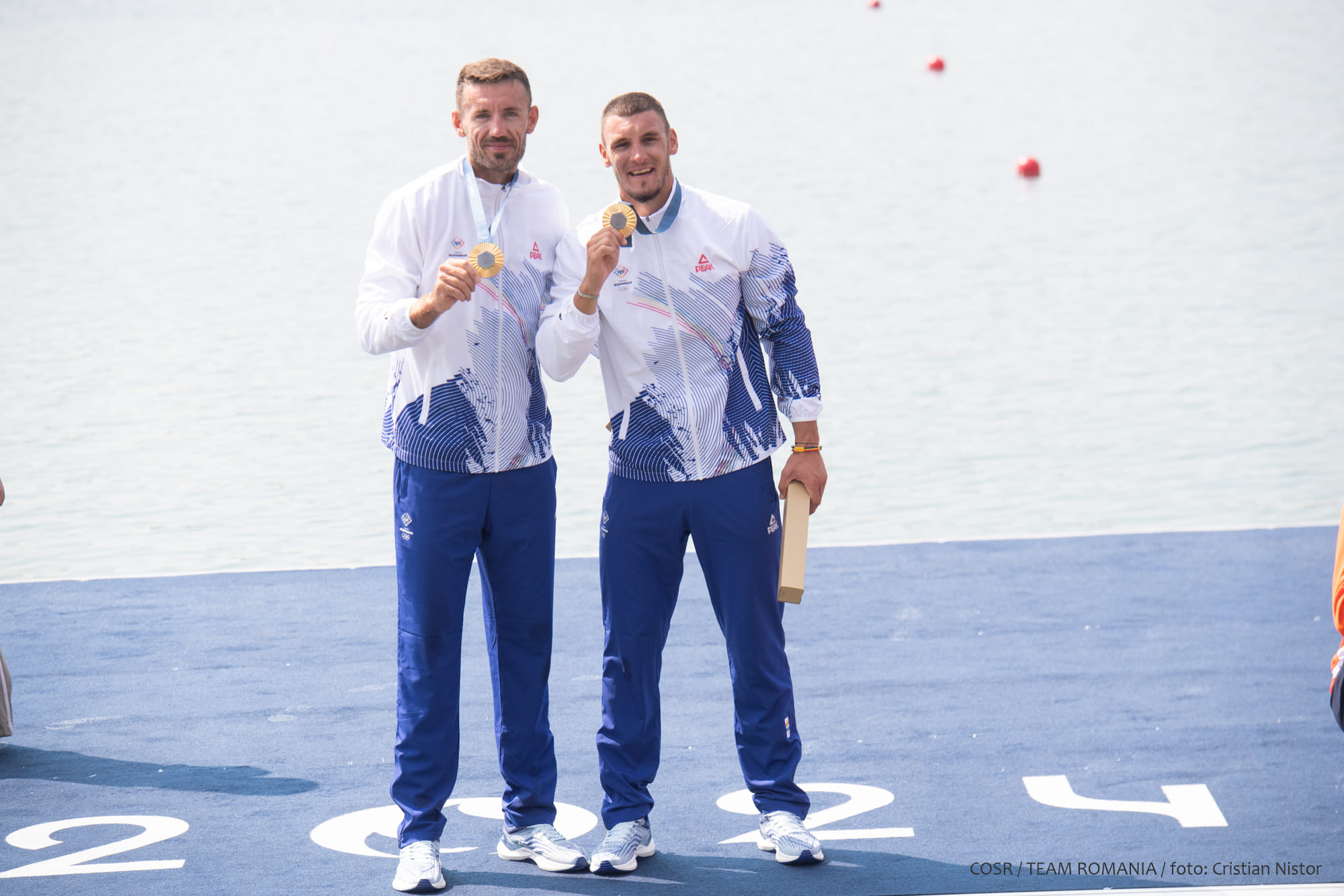 Aur pentru România obținut de Florin Enache și Andrei Cornea în proba de dublu vâsle de la Jocurile Olimpice 2024. „Suntem zeii apelor”