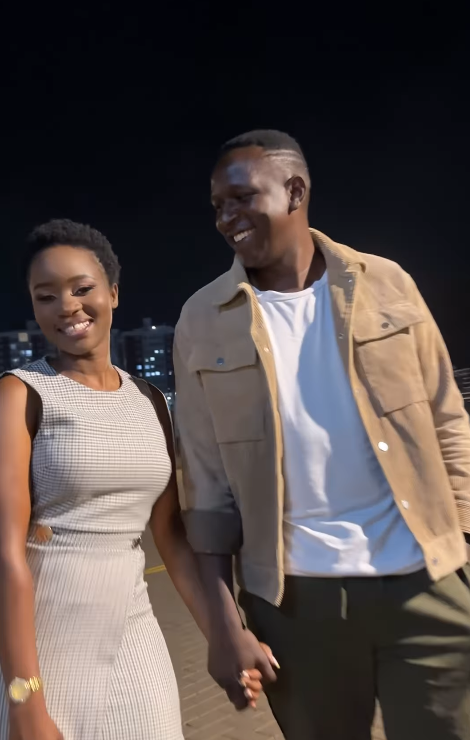 YY with his new girlfriend Noela