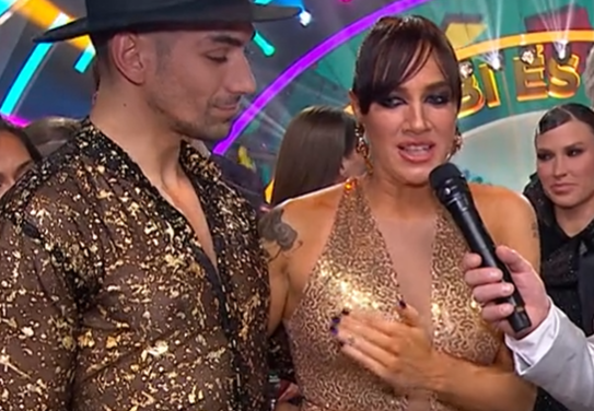 Mi történhetett? Tóth Gabi bekötött lábbal érkezett a DWTS stúdiójába - fotó