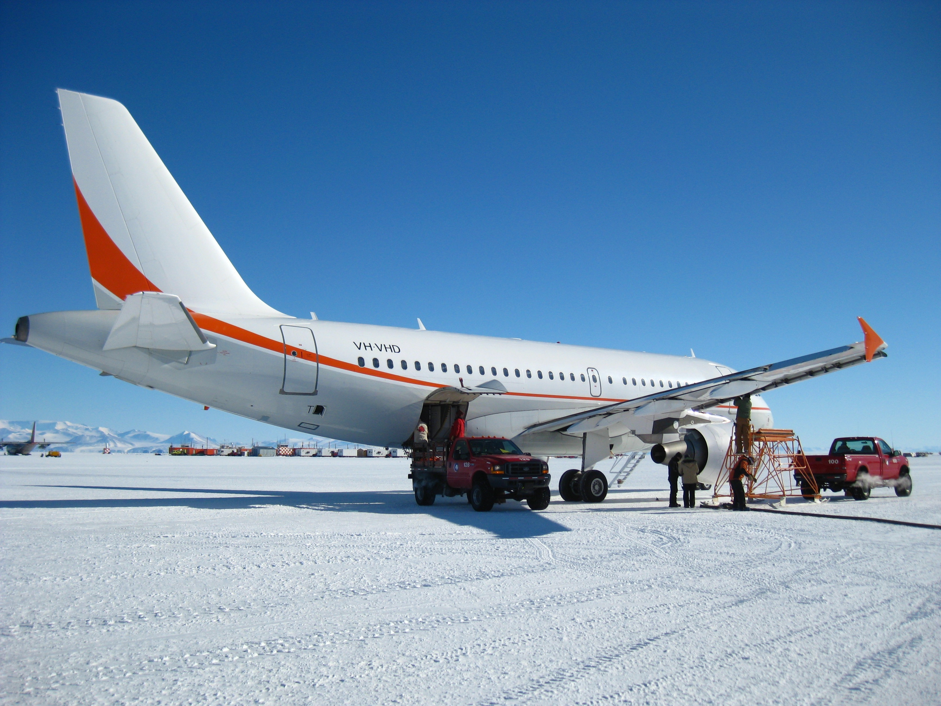 Sea Ice Runway, McMurdo Sound, Antarctica