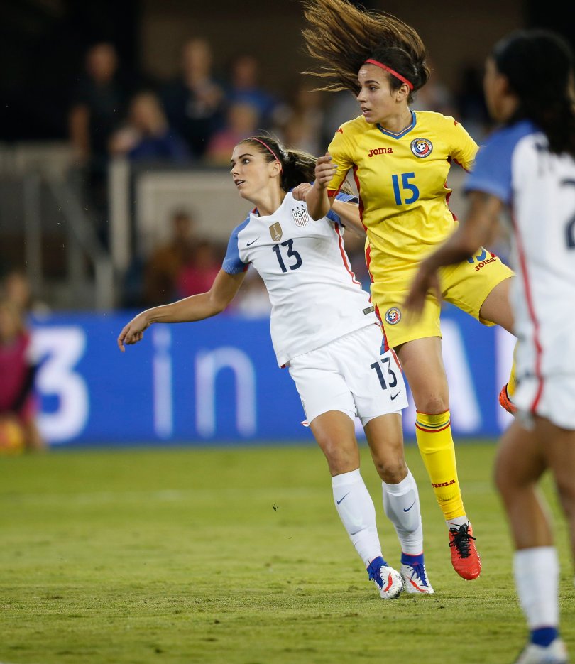 Fotbal feminin. Campioana mondială SUA a distrus România, în amicalul de lux de la San Jose | VIDEO