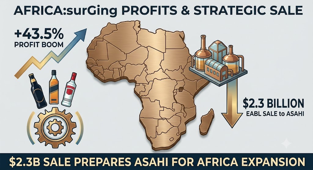 Africa delivered Diageo’s strongest organic operating-profit growth in FY2026, even as the drinks giant continued shifting towards an asset-light model across the continent.