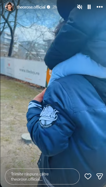 Imagine rară cu fiul lui Theo Rose și fratele artistei. Cum a fost surprins Sasha alături de familie