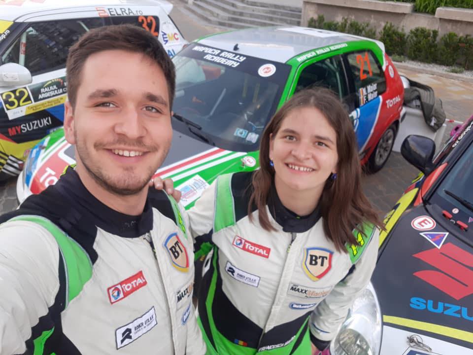 Francesca ia viteză. Simone Tempestini a câștigat autoritar Raliul Transilvaniei, însă Francesca Maior a fost de trei ori pe podium
