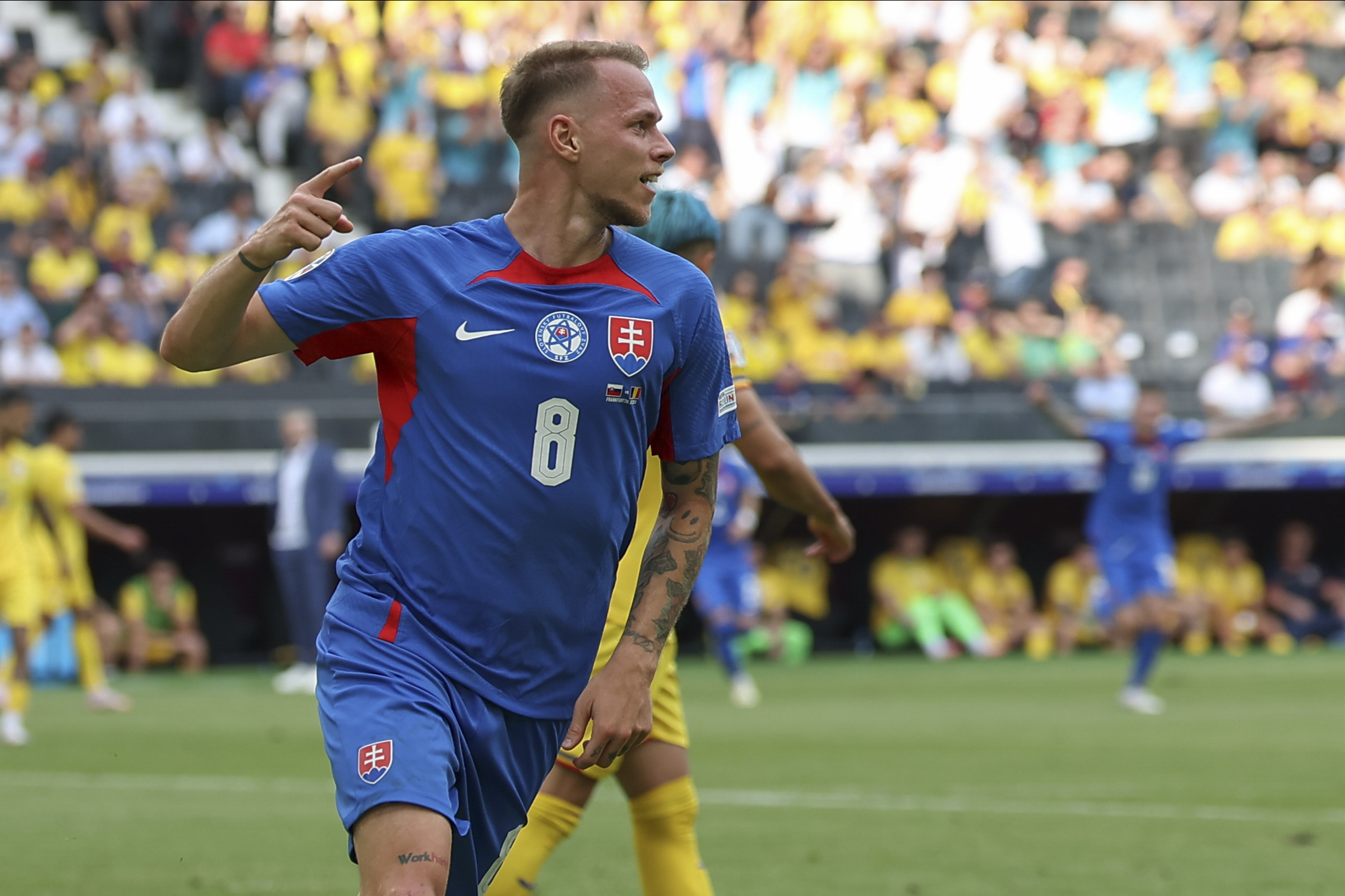 România - Slovacia 1-1 și „tricolorii” s-au calificat în „optimile” Euro 2024. Răzvan Marin a marcat din penalty, Florin Niță a securizat poarta