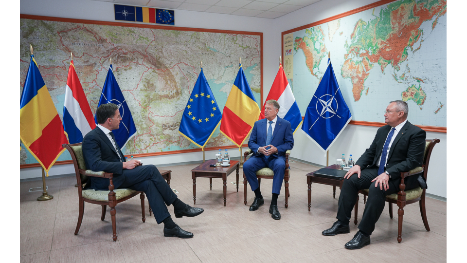 Mark Rutte, cel mai aprig opozant al aderării României la Schengen, declarații la finalul întâlnirii cu Iohannis și Ciucă, de la Cincu - VIDEO