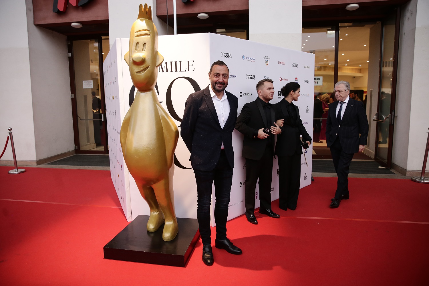 Cum au apărut Codin Maticiuc și Ana Pandeli la Premiile Gopo 2024. Soția actorului e scumpă la vedere