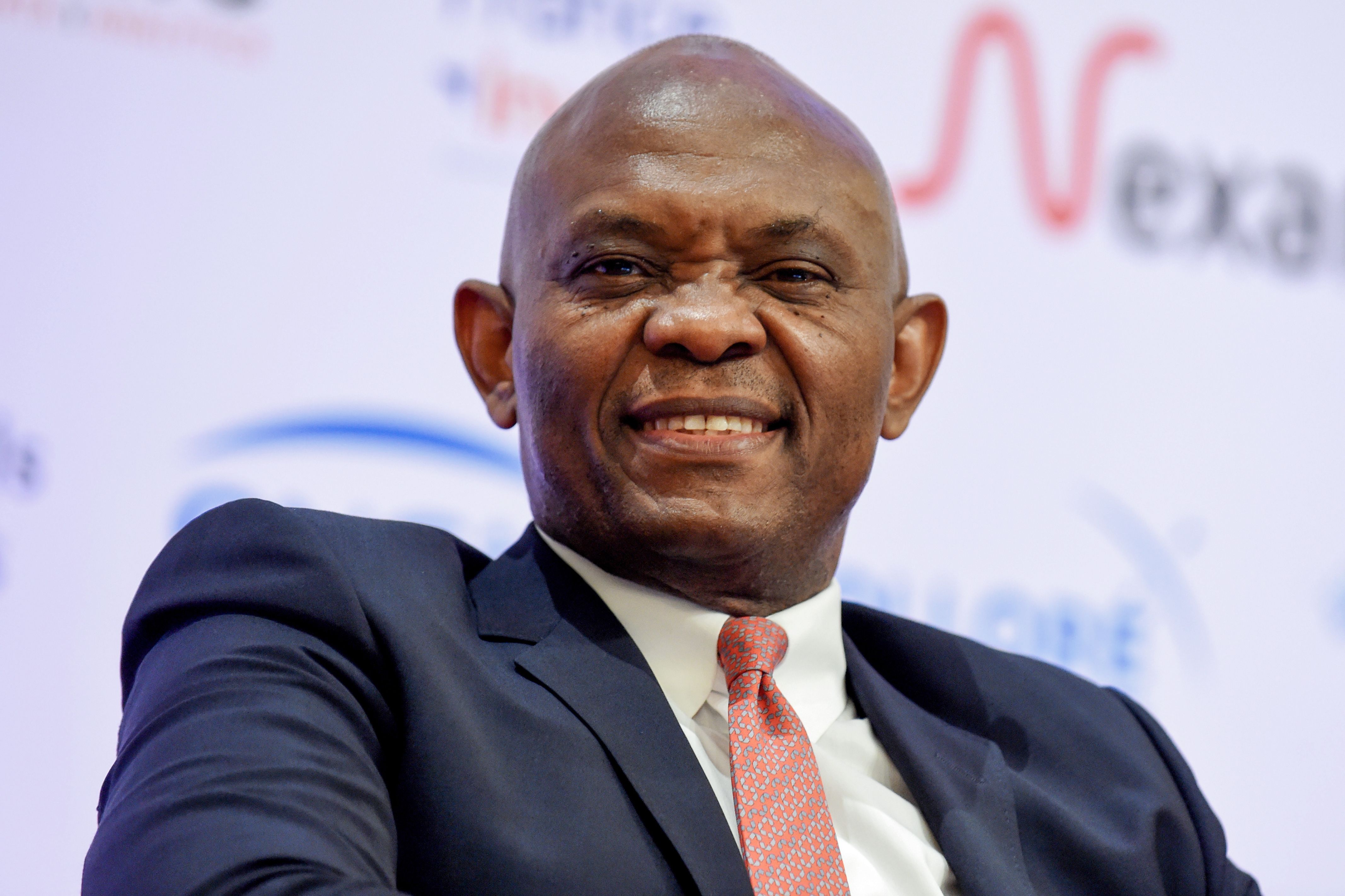 Tony Elumelu, United Bank for Africa president and founder of The Tony Elumelu Foundation. [Photo by ERIC PIERMONT/AFP via Getty Images]