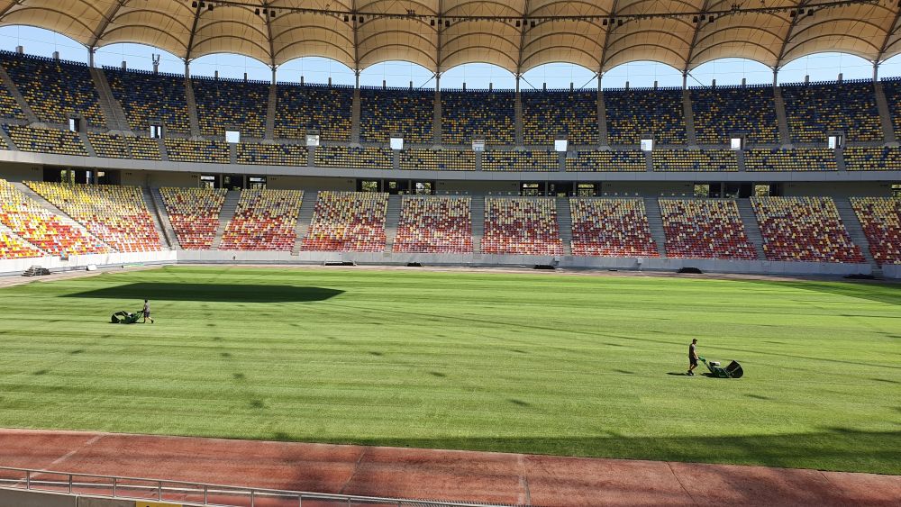 Arena Națională e pregătită pentru meciul România - Spania. „Noul gazon e de o calitate foarte bună”. Cât a costat „covorul” de iarbă