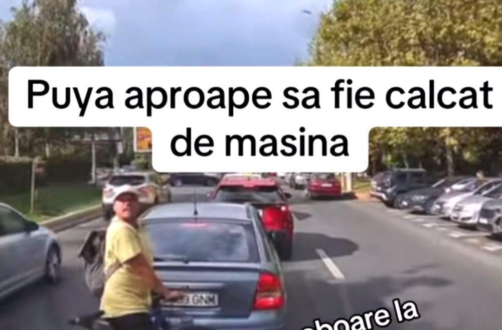 Reacția lui Puya după ce a fost acuzat că face slalom printre mașini cu bicicleta
