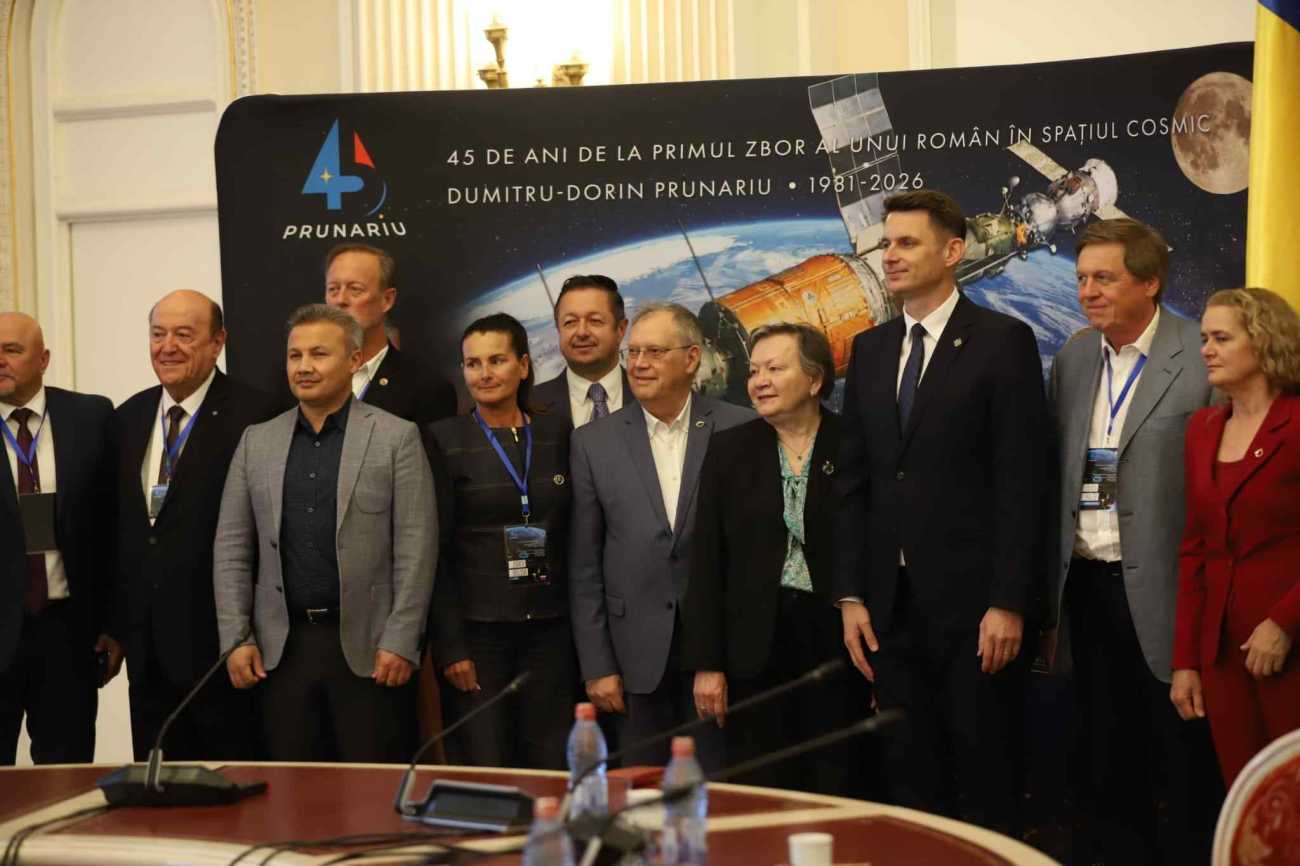 Dumitru Prunariu, singurul român care a zburat în Cosmos, aniversat în Senat după 45 de ani de la misiunea Soyuz 40
