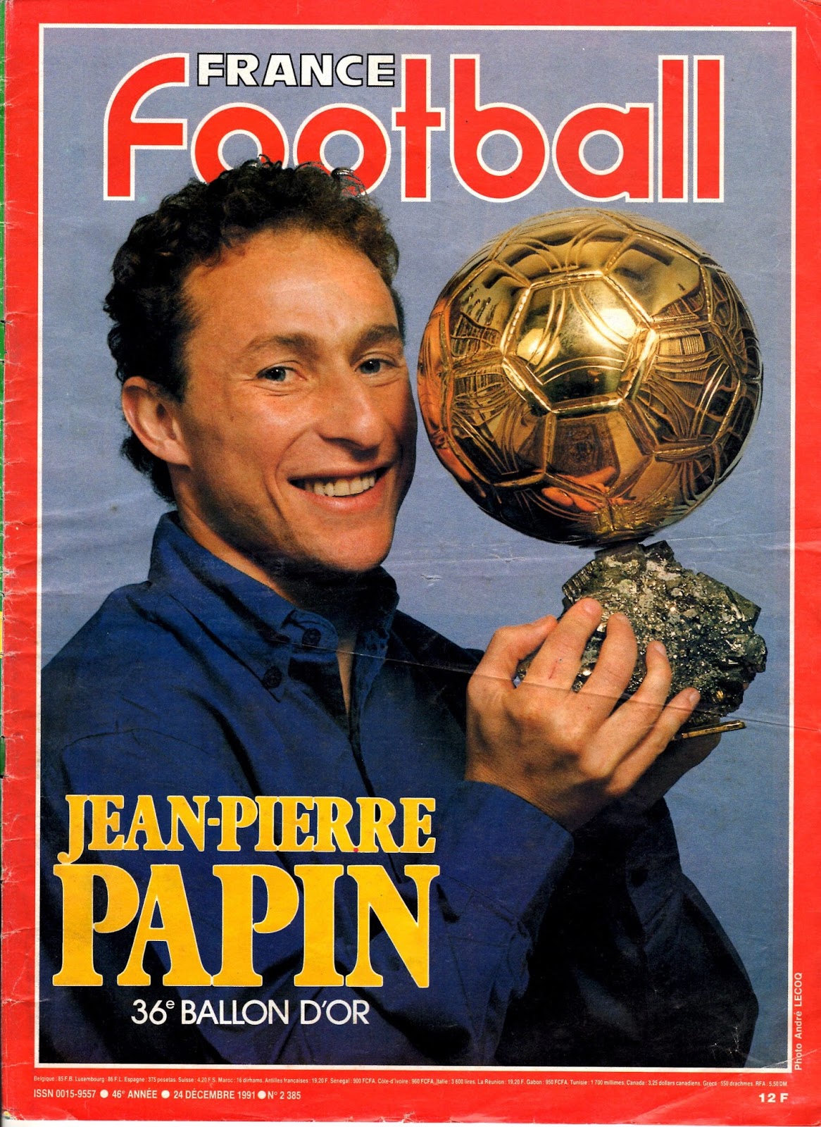 Legenda fotbalului francez Jean-Pierre Papin, interviu pentru Libertatea: „Fiica mea, Emily, este victoria mea cea mai mare!”