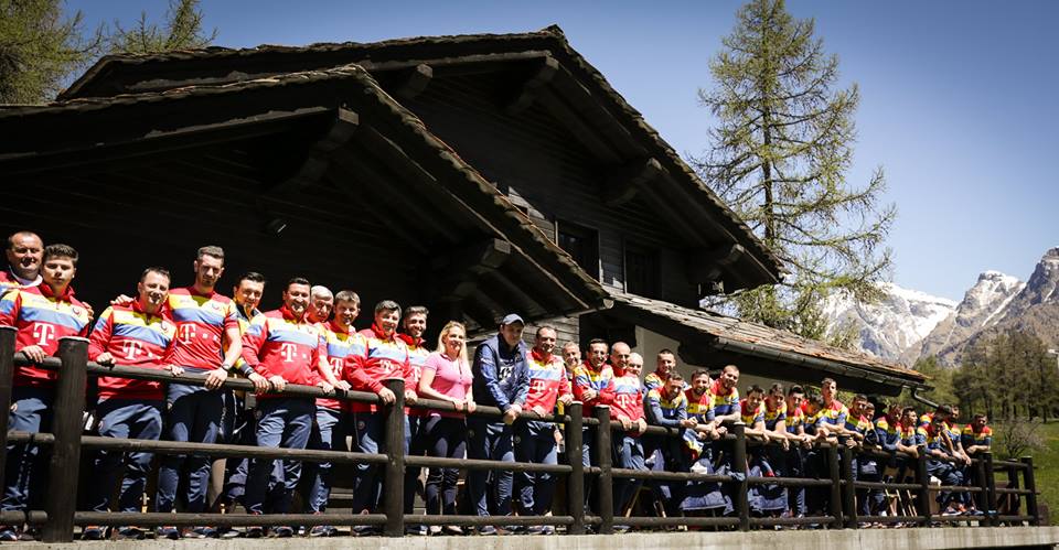 Tricolorii au făcut o excursie în Alpi, în a treia zi de cantonament în Italia | GALERIE FOTO&VIDEO