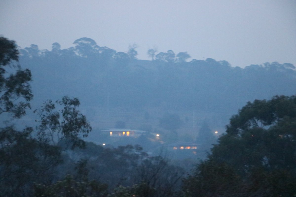 Capitala Australiei, învăluită de un nor toxic de fum. Canberra, mai poluată decât Shanghai