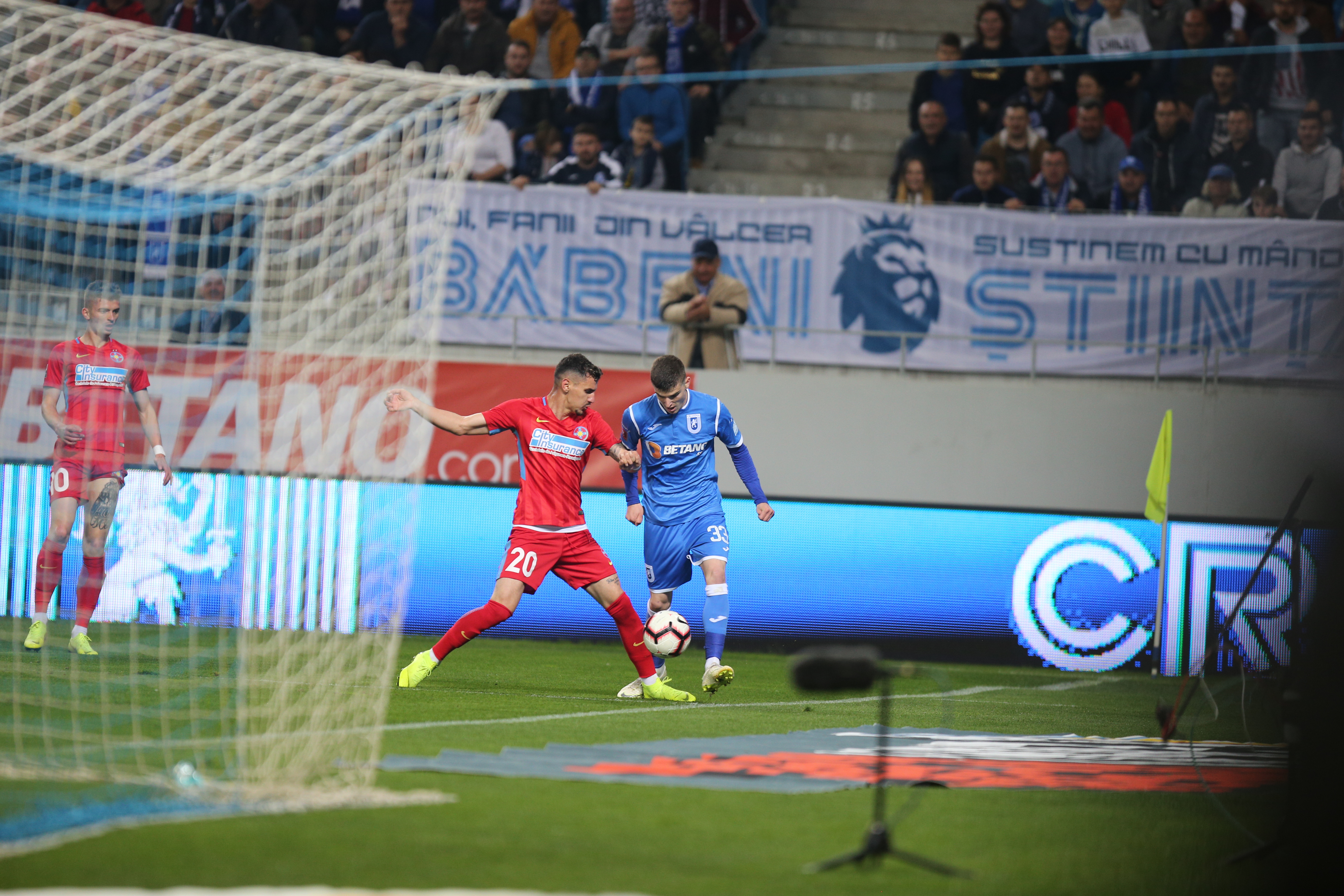 VIDEO | CSU Craiova - FCSB 0-2. Oltenii n-au ”ucis” campionatul! Incidente pe tunel