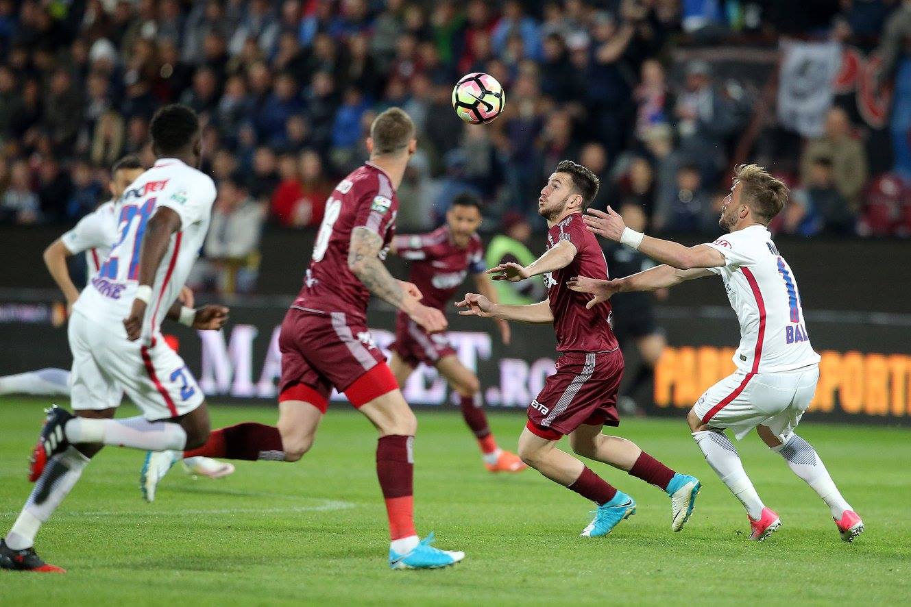 Liga 1, play-off, etapa 6: CFR Cluj - FCSB 0-0. Conflict Alibec-Reghecampf | GALERIE FOTO