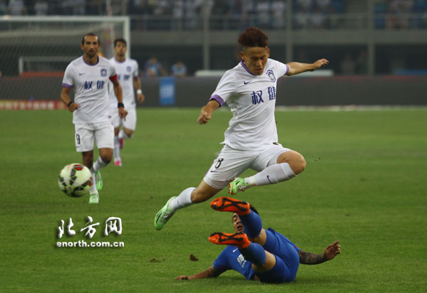 Cristi Tănase, fostul decar al Stelei, a debutat pe un post inedit la Tianjin Teda / GALERIE FOTO