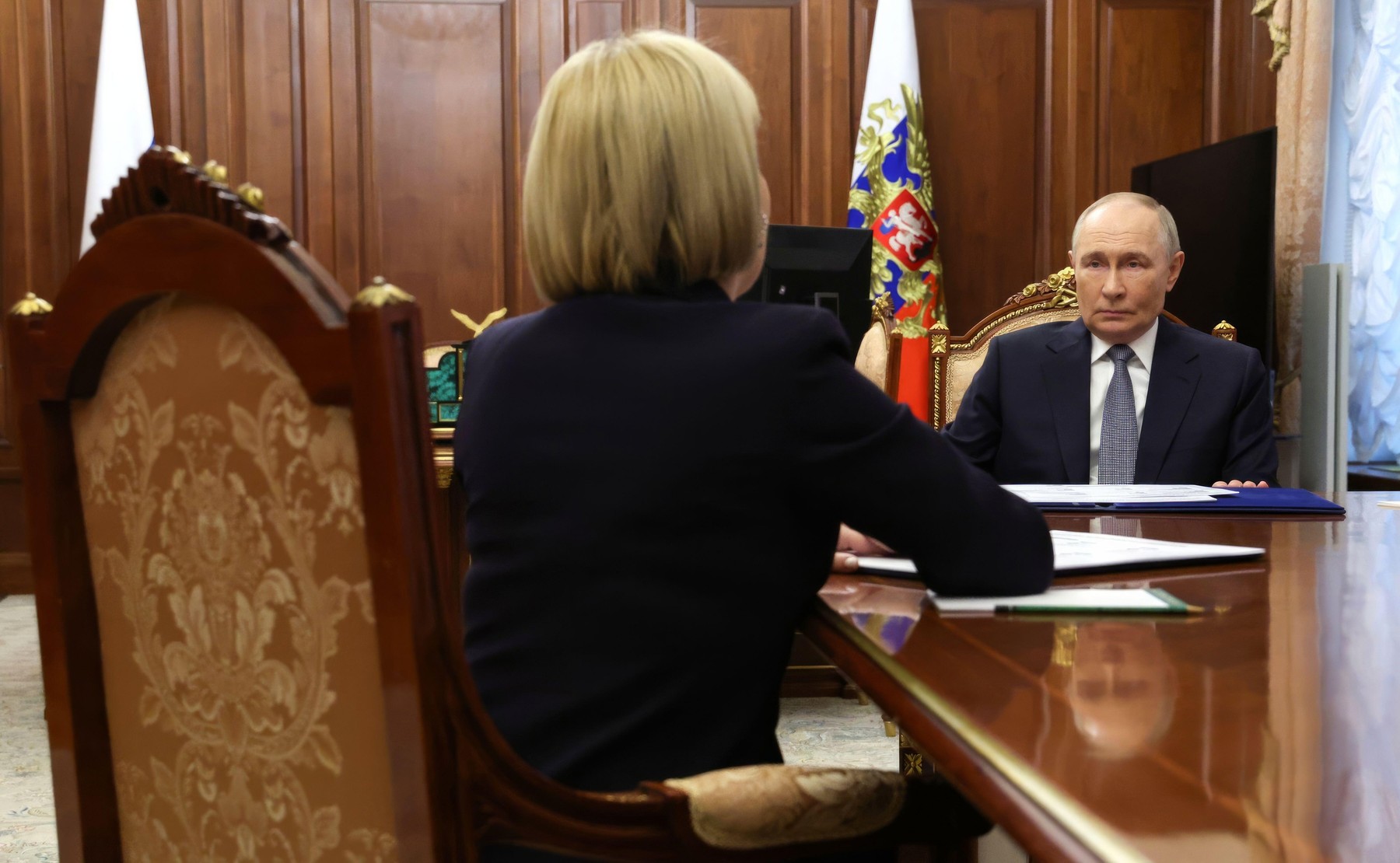 Cine e Olga Liubimova, femeia pe care Vladimir Putin a trimis-o să-l reprezinte la funeraliile Papei Francisc