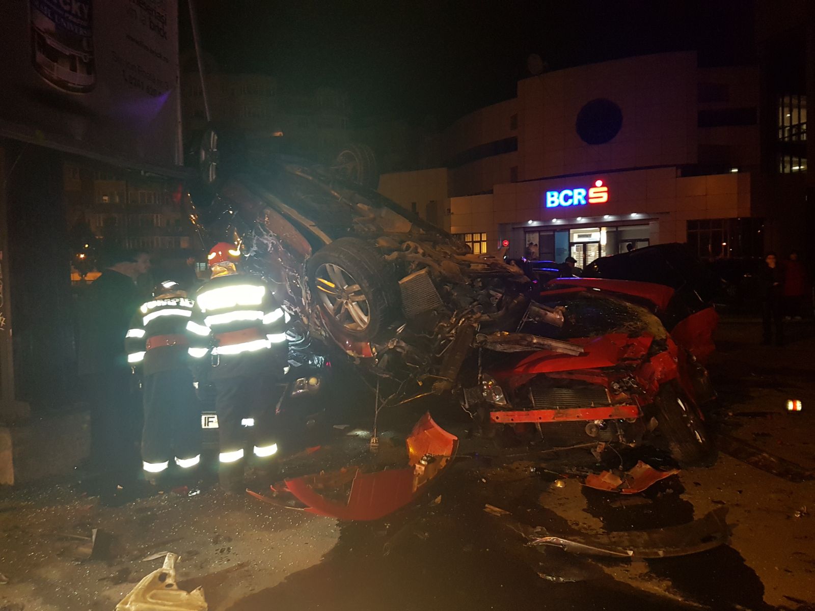 Accident cu 10 mașini în Constanța. Dezastrul provocat de o șoferiță din cauza vitezei / FOTO&VIDEO
