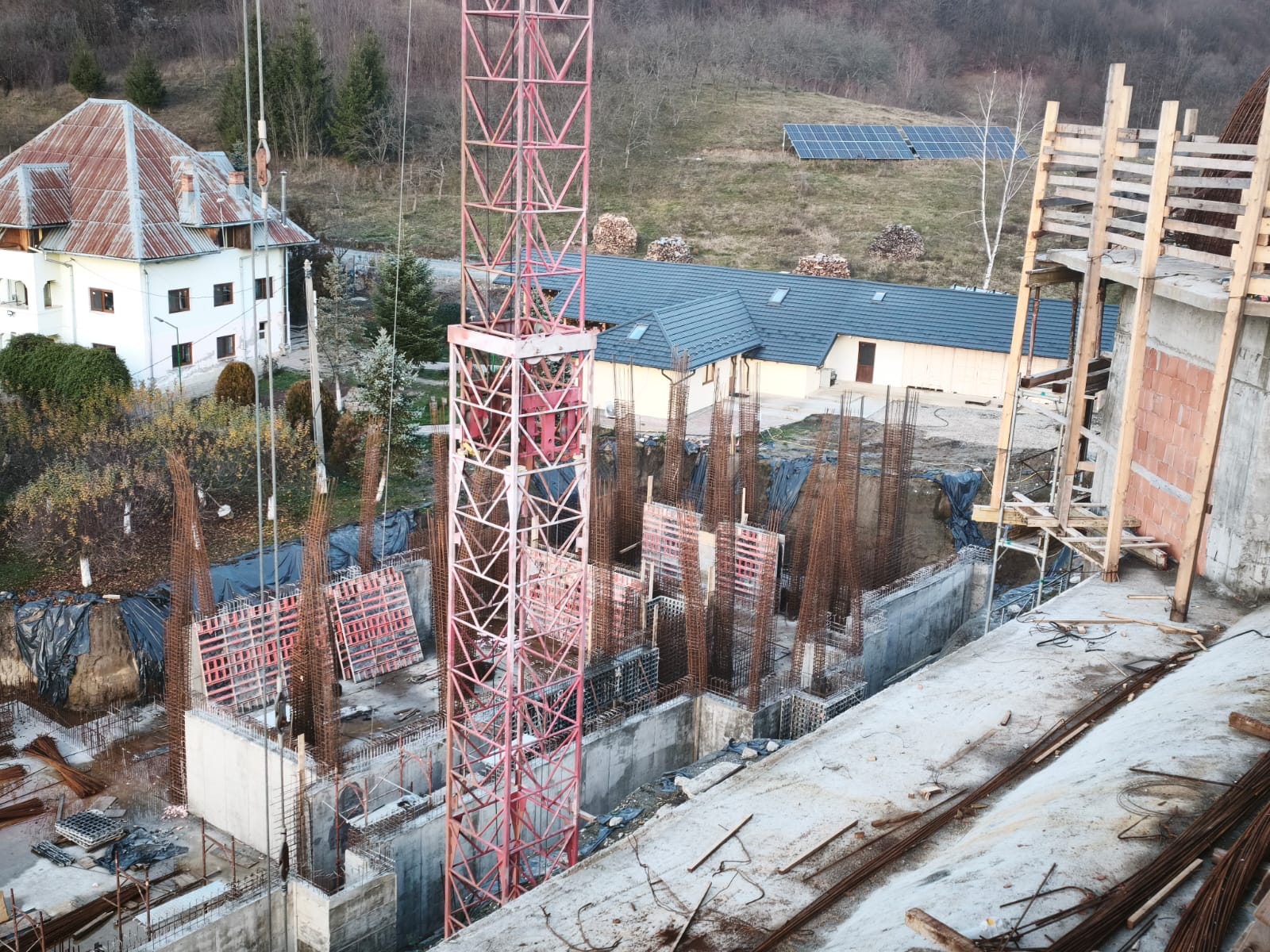 Care este stadiul lucrărilor la Athosul românesc. Prima mănăstire închinată Sfântului Neagoe-Vodă Basarab