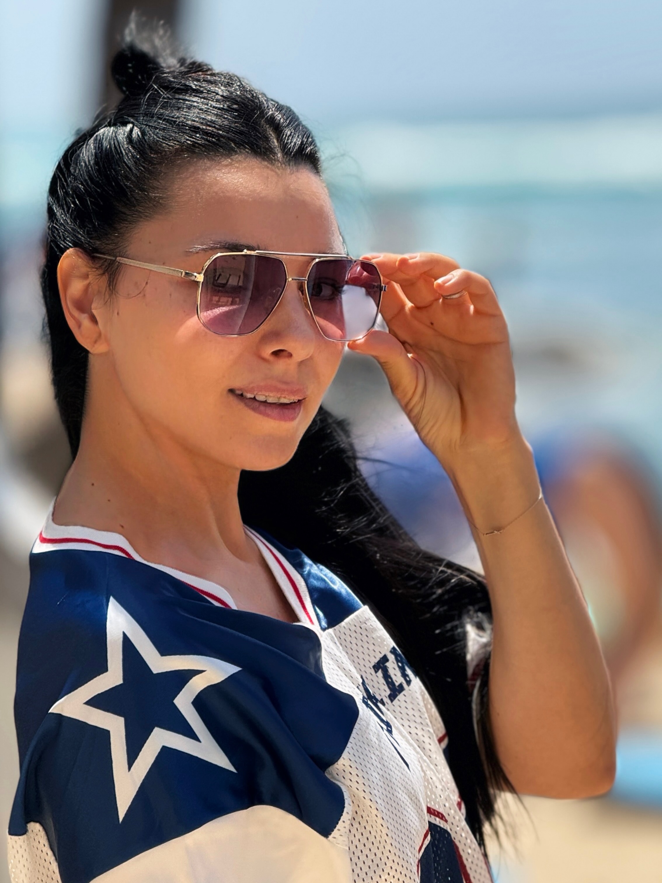 Corina Caragea în Hawaii (Honolulu - Waikiki)