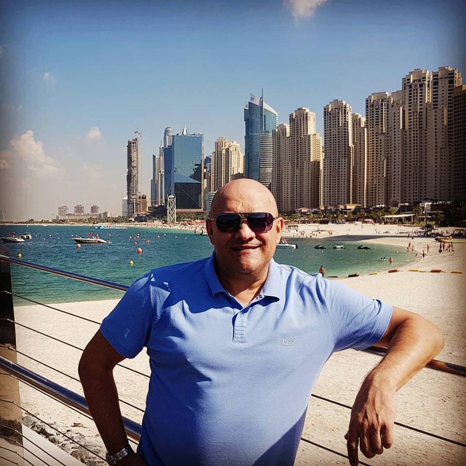 Șeicul Gabi Balint. Fostul mare fotbalist al Stelei, vacanță cu iubita la Dubai | GALERIE FOTO