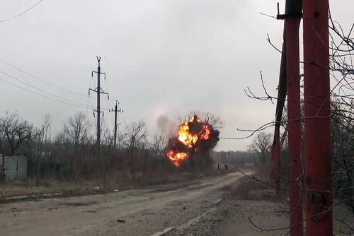 Imagini cu ce a rămas din orașul Avdiivka, aflat acum sub controlul rușilor, după luni de asalt și bombardamente