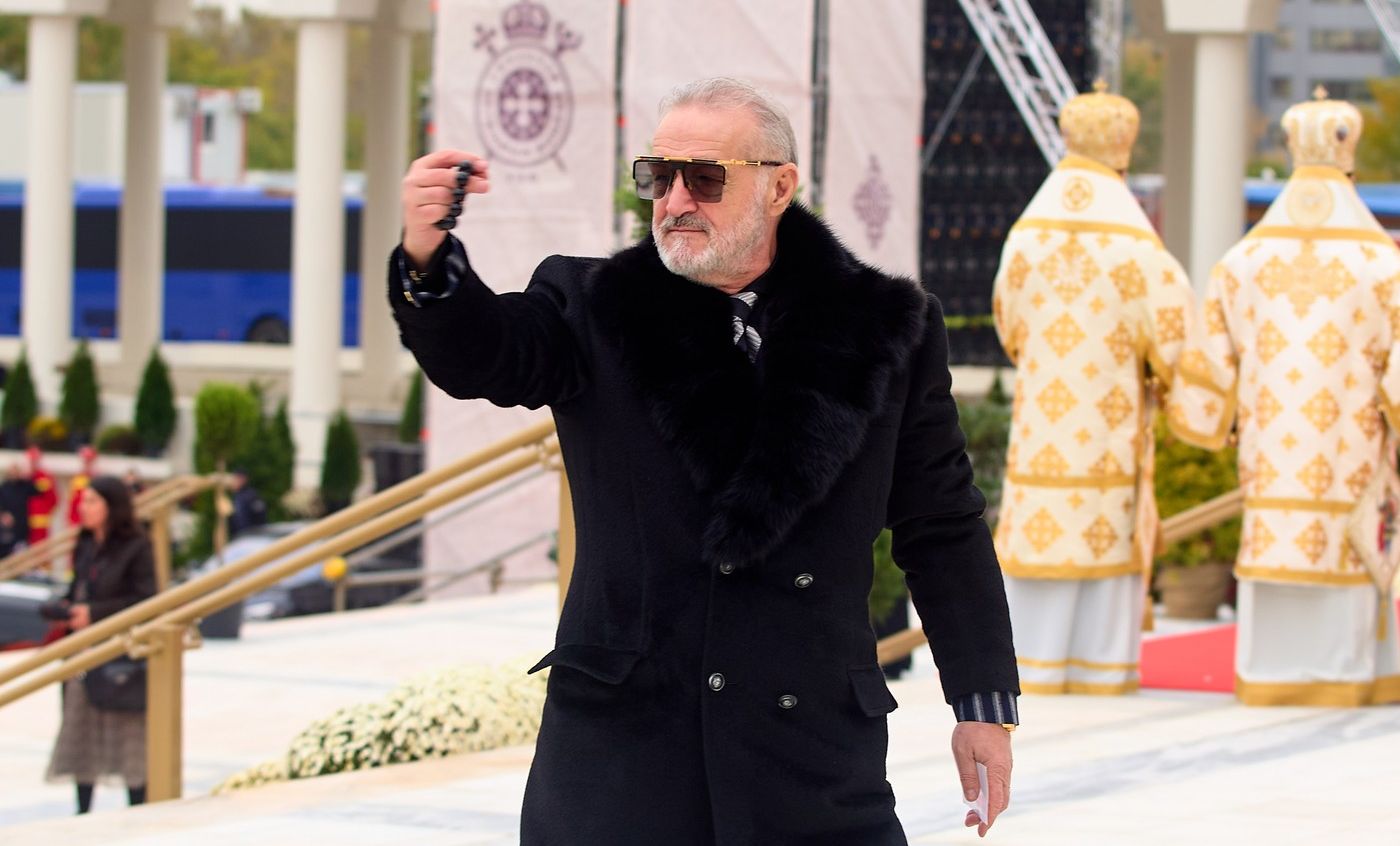 Worlds Largest Orthodox Cathedral, Icons Consecration, Bucharest, Romania - 26 Oct 2025