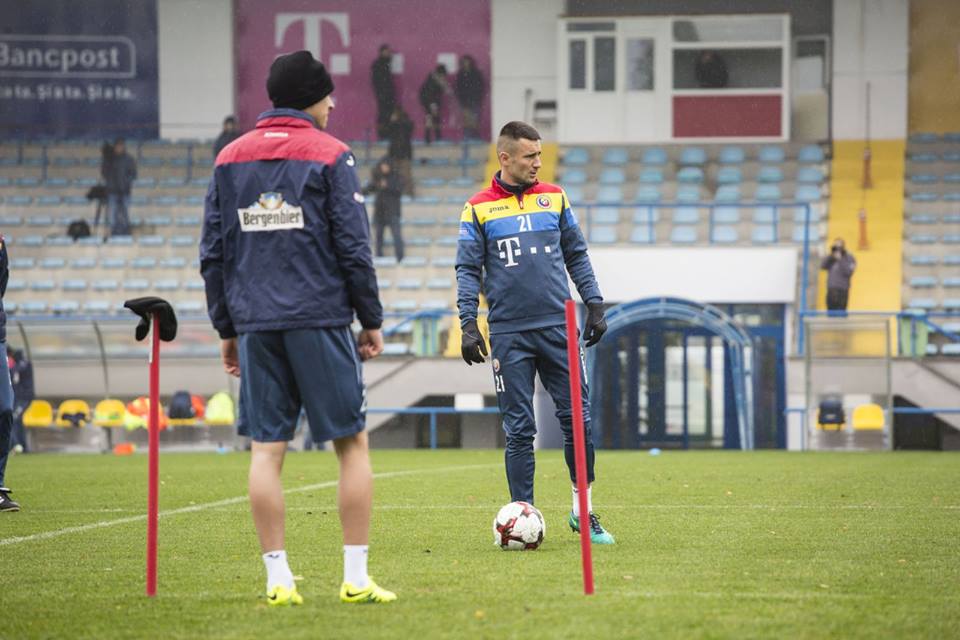 România - Polonia (vineri, ora 21:45, TVR 1). Săpunaru, incert. Daum nu a uitat golul primit cu Muntenegru și a exersat fazele fixe | GALERIE FOTO