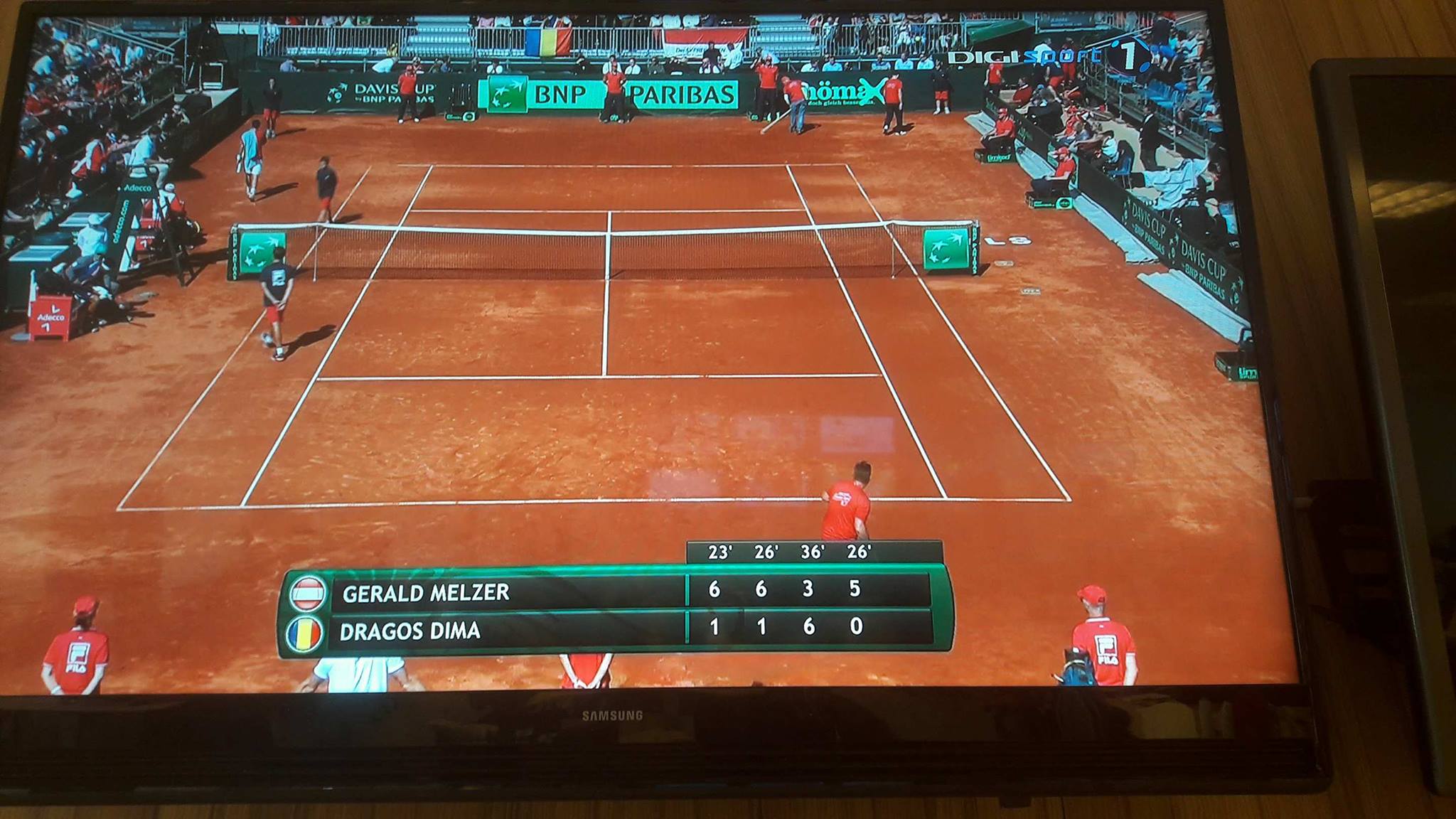 România - Austria 1-4, în Cupa Davis. Frunză nu s-a făcut de rușine în fața lui Thiem, Borza a cedat la Melzer